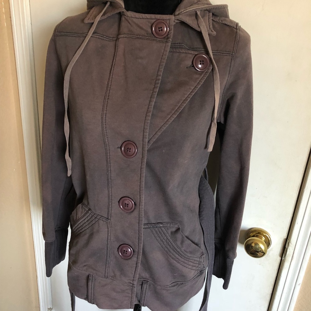 Gray Coat w/ Sash